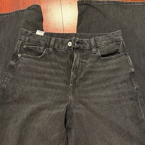 American Eagle Outfitters Dark Gray Relaxed Jeans